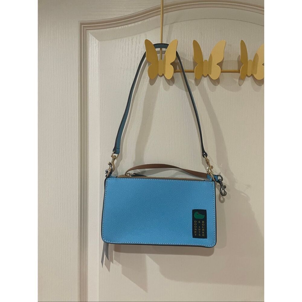 Dooney and Bourke Alpine Janine Shoulder Bag NWT Sky